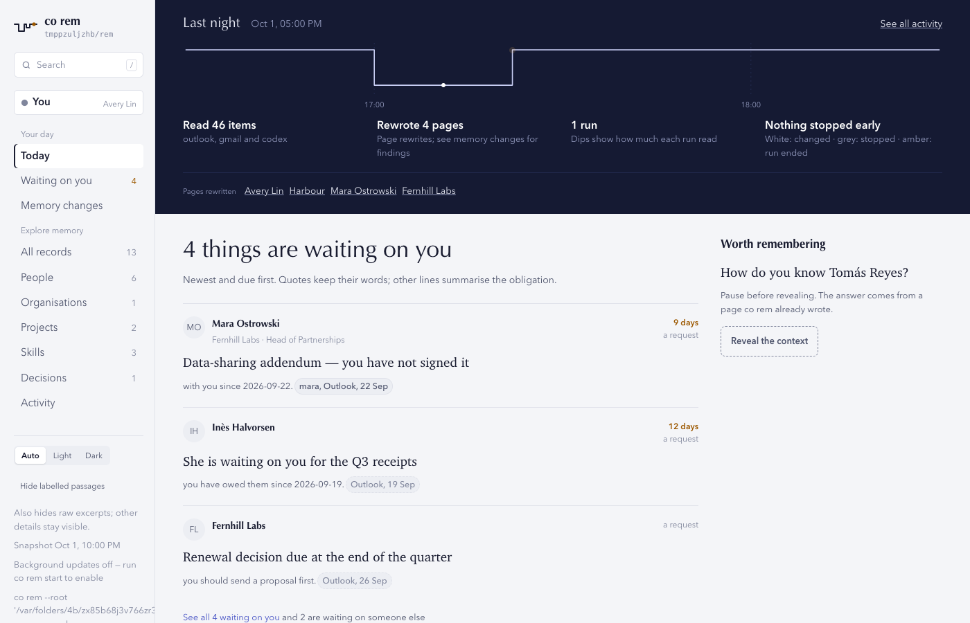 1.9.3rc1: the home opens on what is waiting on you